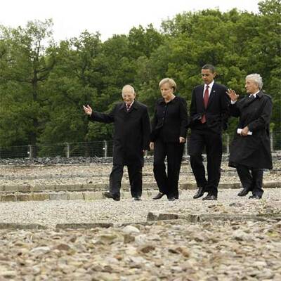Obama im KZ Buchenwald