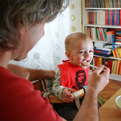 Buchinger mit Sohn Benjamin
