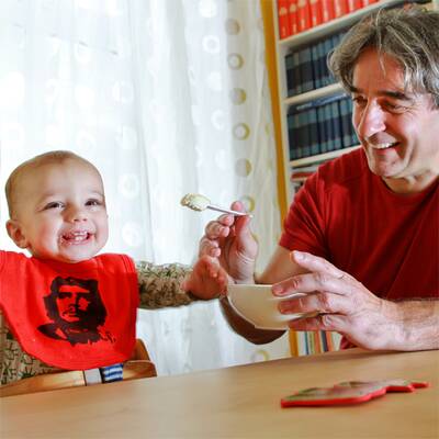 Buchinger mit Sohn Benjamin