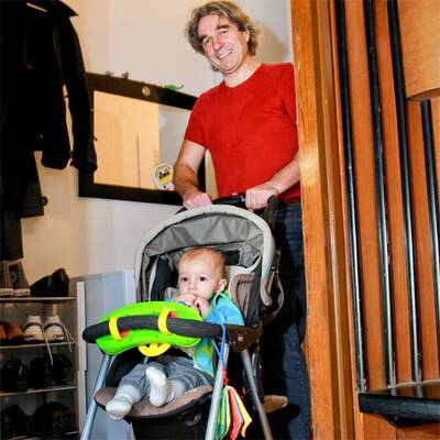 Buchinger mit Sohn Benjamin