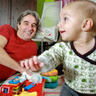 Buchinger mit Sohn Benjamin