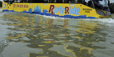 Budapest im Schwimmbus