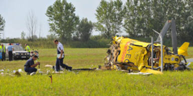 Ein Toter bei Hubschrauberabsturz bei Budapest