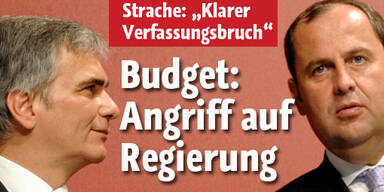 Budget-Angriff auf Regierung