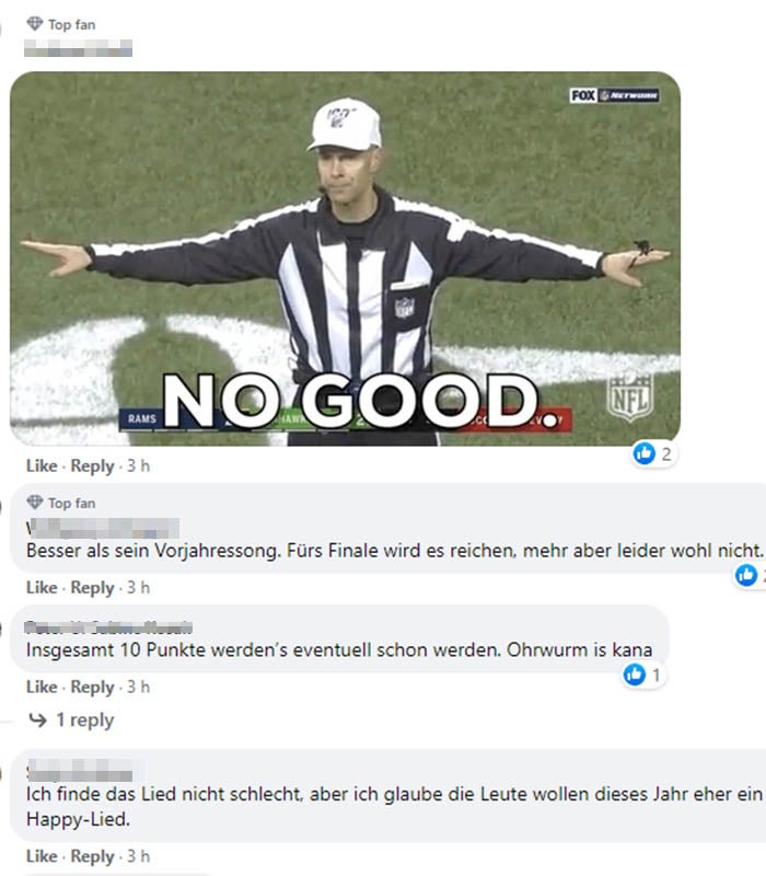 Vincent Bueno: Fiese Kommentare für ESC-Song