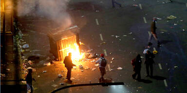 Nach WM-Aus: Krawalle in Buenos Aires