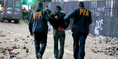 Nach WM-Aus: Krawalle in Buenos Aires
