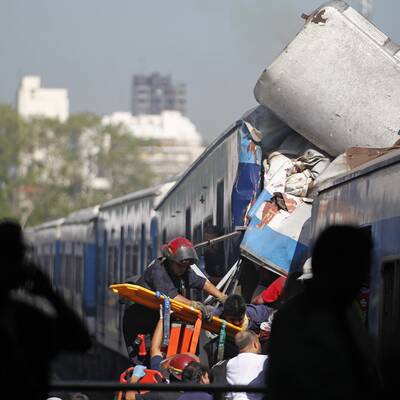Zugunglück in Buenos Aires - 550 Verletzte