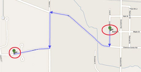 buffalo googlemap neu