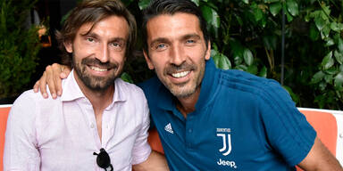 Juventus: Buffon scherzt &uuml;ber Pirlo