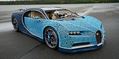 Genial: Lego baute Bugatti im Maßstab 1:1