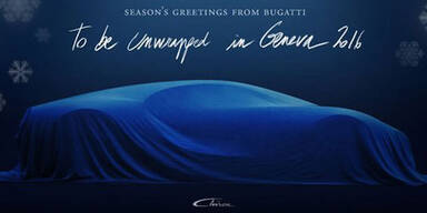 Bugatti zeigt erstes Foto vom Chiron