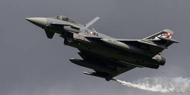 Ein Eurofighter des Bundesheers