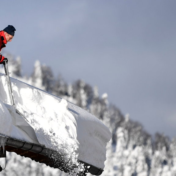 Schnee-Chaos: Über 100 Feuerwehreinsätze im Burgenland
