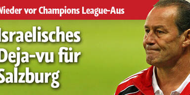 Israelisches Deja-vu für Salzburg