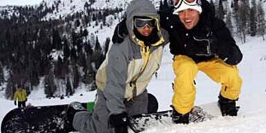 Winterkönige im Schnee