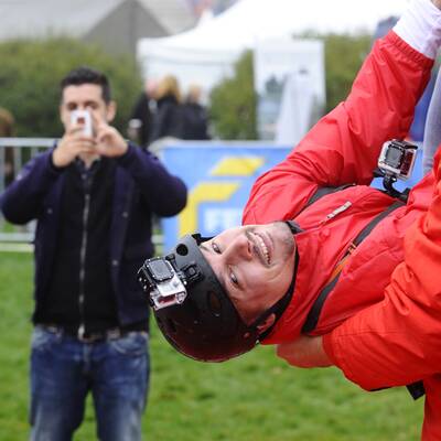 Die Bilder zum Rekord-Sprung