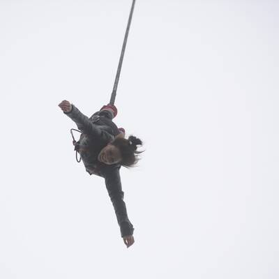 Die Bilder zum Rekord-Sprung