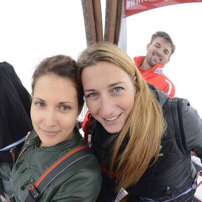 Die Bilder zum Rekord-Sprung