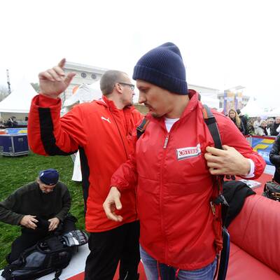 Die Bilder zum Rekord-Sprung