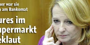 Bures' Geldbörse im Supermarkt gestohlen