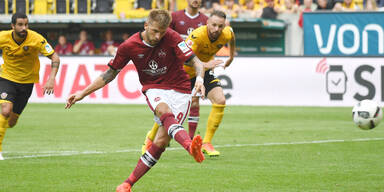 Burgstaller trifft zum Auftakt