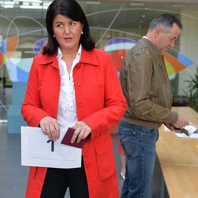 Urnengang in Salzburg