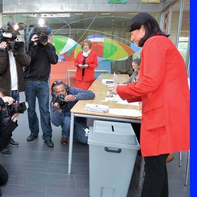 Urnengang in Salzburg