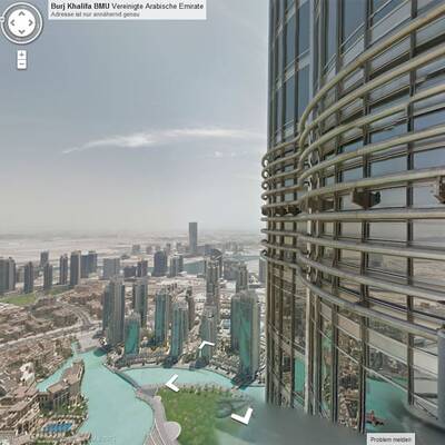 Burj Khalifa bei Google 