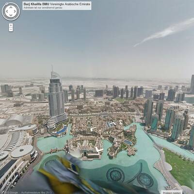 Burj Khalifa bei Google 