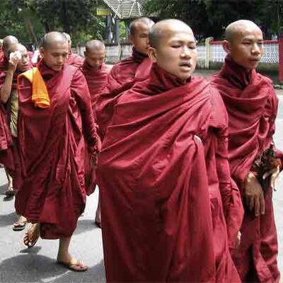 Demo gegen Militäjunta in Burma