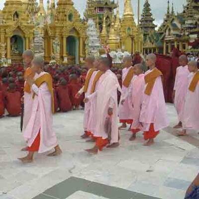 Demo gegen Militäjunta in Burma