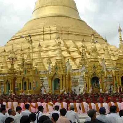 Demo gegen Militäjunta in Burma