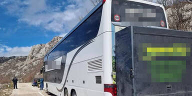 Reisebus in Kroatien