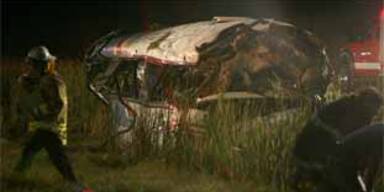 Busfahrt endete mit Horror-Crash