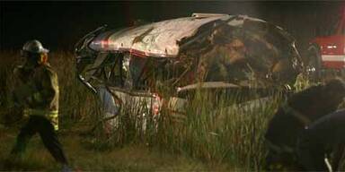 Busfahrt endete mit Horror-Crash