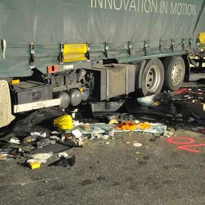 Katastrophaler Bus-Crash bei Wien