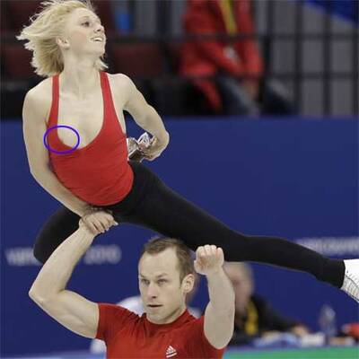 Die Bilder: 1. Busenblitzer bei Olympia