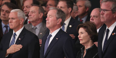 Bewegender Abschied von George H. W. Bush