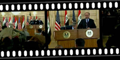 Irakischer Reporter bewarf Bush mit Schuhen