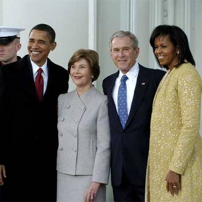 George W. ist nicht mehr Präsident