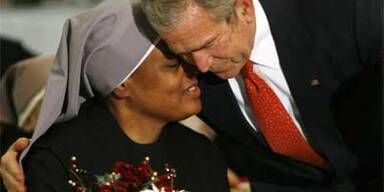 Bush besuchte die Armen der USA