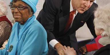 Bush besuchte die Armen der USA