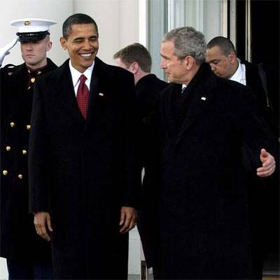 George W. ist nicht mehr Präsident