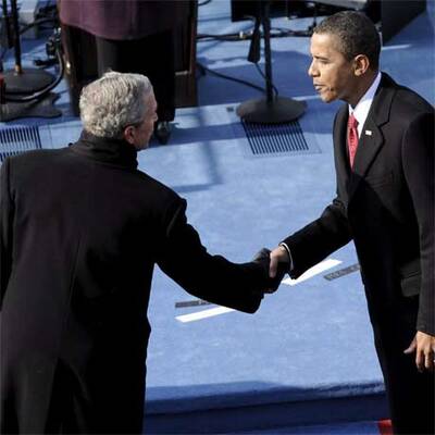 George W. ist nicht mehr Präsident