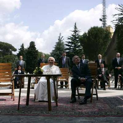 Bush zu Besuch beim Papst
