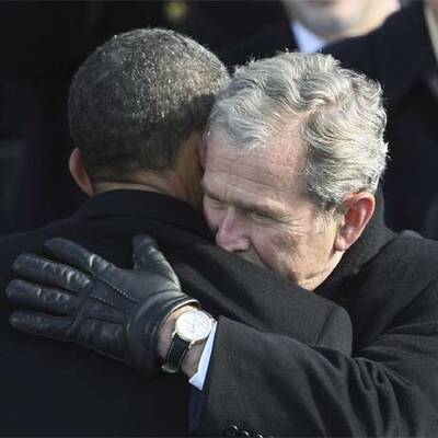 George W. ist nicht mehr Präsident