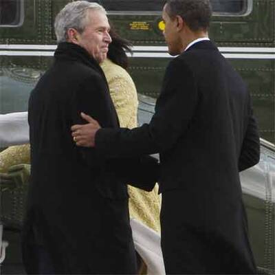 George W. ist nicht mehr Präsident