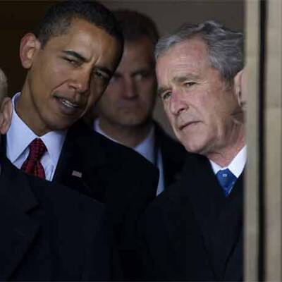 George W. ist nicht mehr Präsident