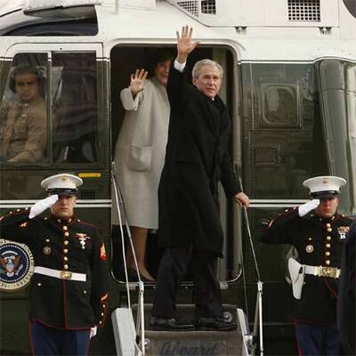 George W. ist nicht mehr Präsident